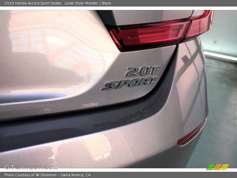 Lunar Silver Metallic / Black 2019 Honda Accord Sport Sedan