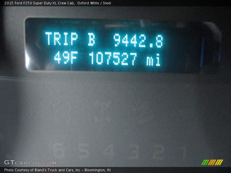 Oxford White / Steel 2015 Ford F250 Super Duty XL Crew Cab