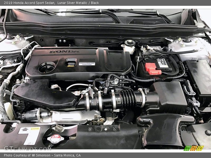  2019 Accord Sport Sedan Engine - 2.0 Liter Turbocharged DOHC 16-Valve VTEC 4 Cylinder