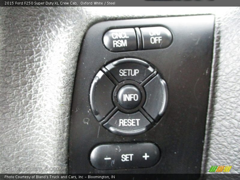 Oxford White / Steel 2015 Ford F250 Super Duty XL Crew Cab