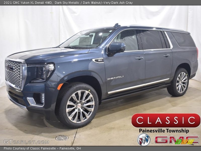 Dark Sky Metallic / Dark Walnut/­Very Dark Ash Gray 2021 GMC Yukon XL Denali 4WD