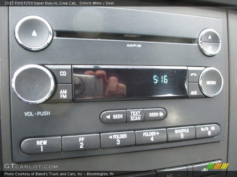 Oxford White / Steel 2015 Ford F250 Super Duty XL Crew Cab