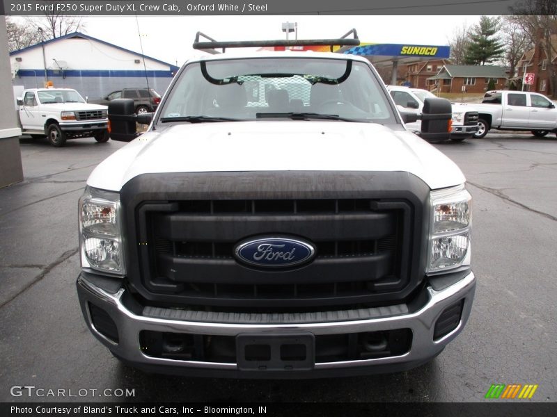 Oxford White / Steel 2015 Ford F250 Super Duty XL Crew Cab