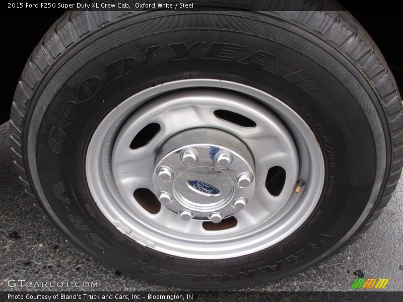 Oxford White / Steel 2015 Ford F250 Super Duty XL Crew Cab