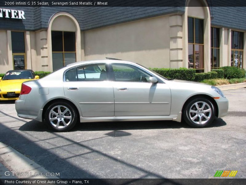 Serengeti Sand Metallic / Wheat 2006 Infiniti G 35 Sedan