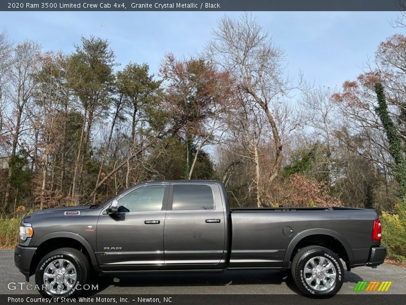 Granite Crystal Metallic / Black 2020 Ram 3500 Limited Crew Cab 4x4