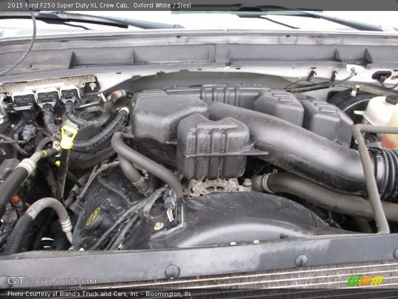 Oxford White / Steel 2015 Ford F250 Super Duty XL Crew Cab