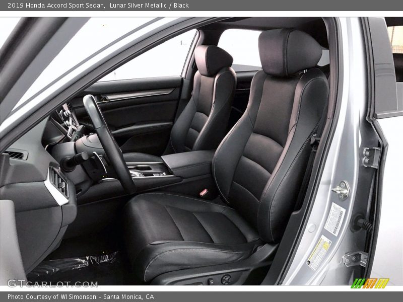 Front Seat of 2019 Accord Sport Sedan