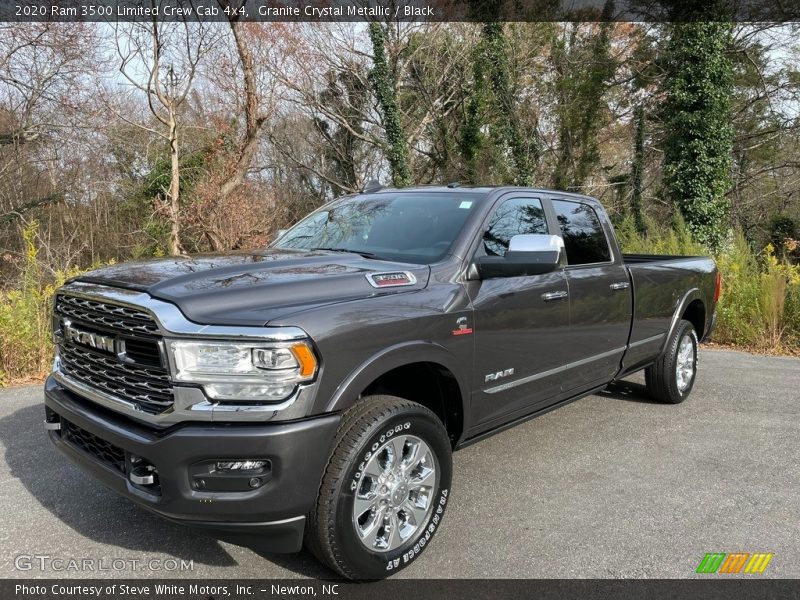Granite Crystal Metallic / Black 2020 Ram 3500 Limited Crew Cab 4x4