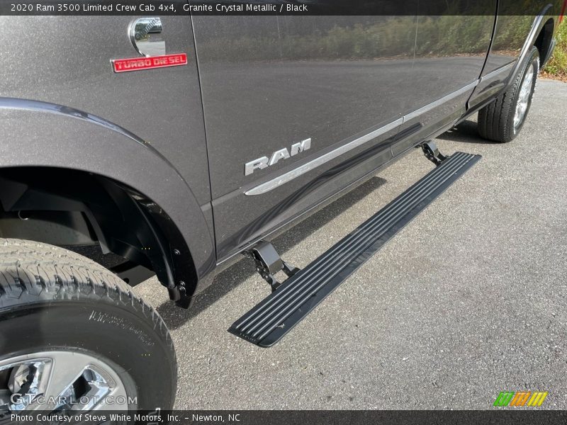 Granite Crystal Metallic / Black 2020 Ram 3500 Limited Crew Cab 4x4