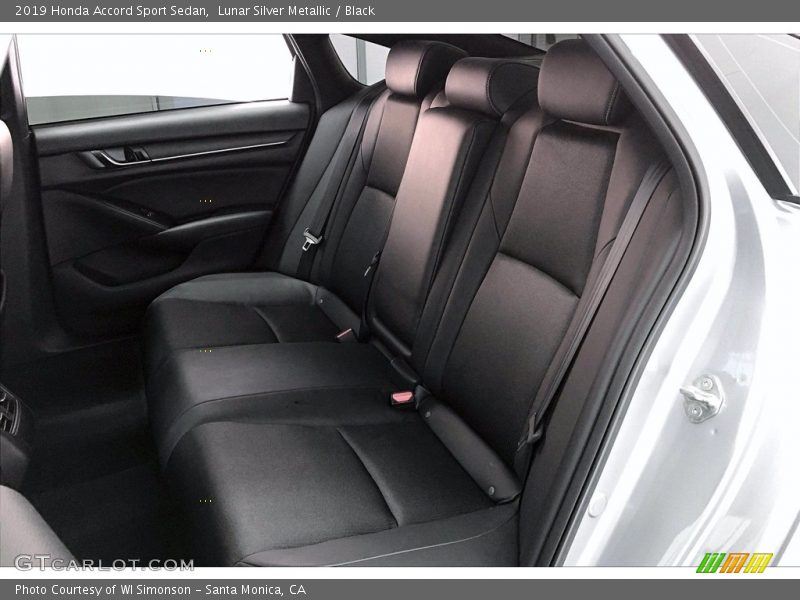 Rear Seat of 2019 Accord Sport Sedan