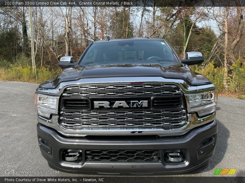 Granite Crystal Metallic / Black 2020 Ram 3500 Limited Crew Cab 4x4