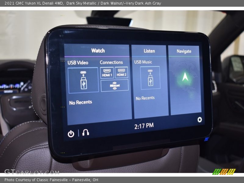 Dark Sky Metallic / Dark Walnut/­Very Dark Ash Gray 2021 GMC Yukon XL Denali 4WD