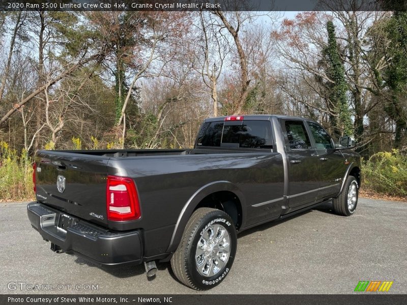 Granite Crystal Metallic / Black 2020 Ram 3500 Limited Crew Cab 4x4