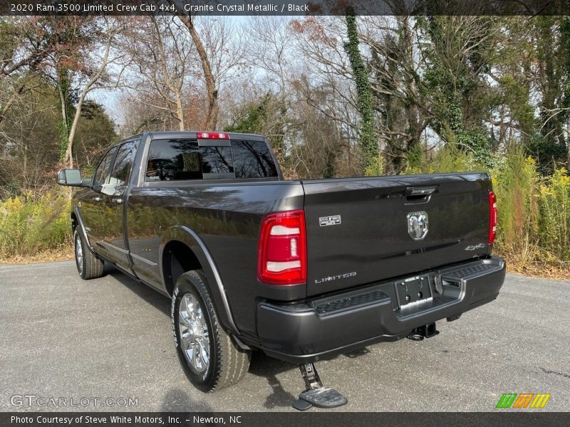 Granite Crystal Metallic / Black 2020 Ram 3500 Limited Crew Cab 4x4