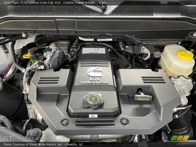 Granite Crystal Metallic / Black 2020 Ram 3500 Limited Crew Cab 4x4