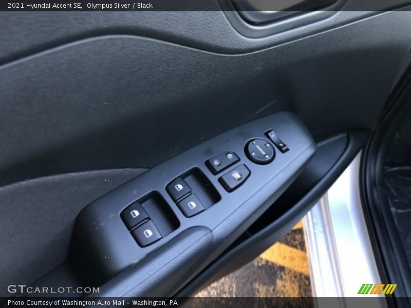 Olympus Silver / Black 2021 Hyundai Accent SE