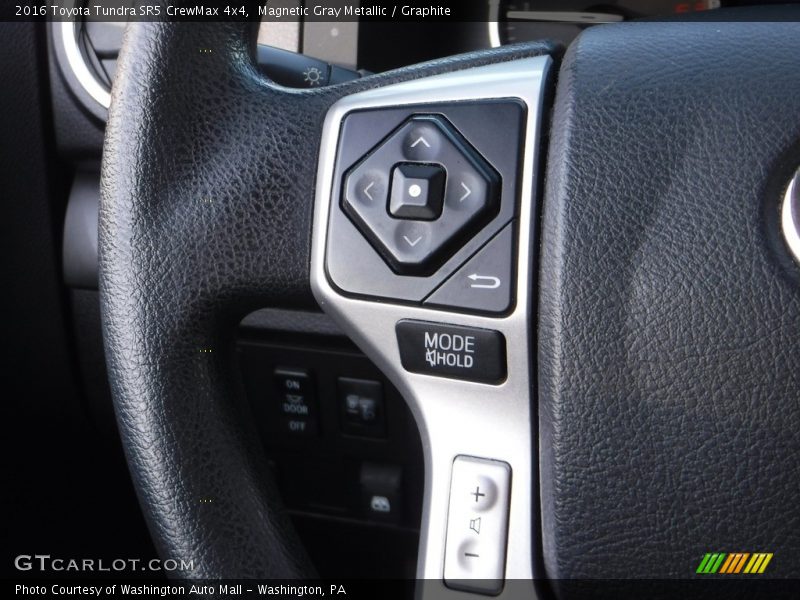 Magnetic Gray Metallic / Graphite 2016 Toyota Tundra SR5 CrewMax 4x4