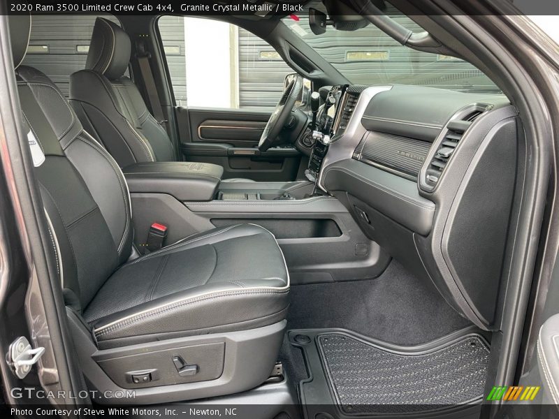 Granite Crystal Metallic / Black 2020 Ram 3500 Limited Crew Cab 4x4