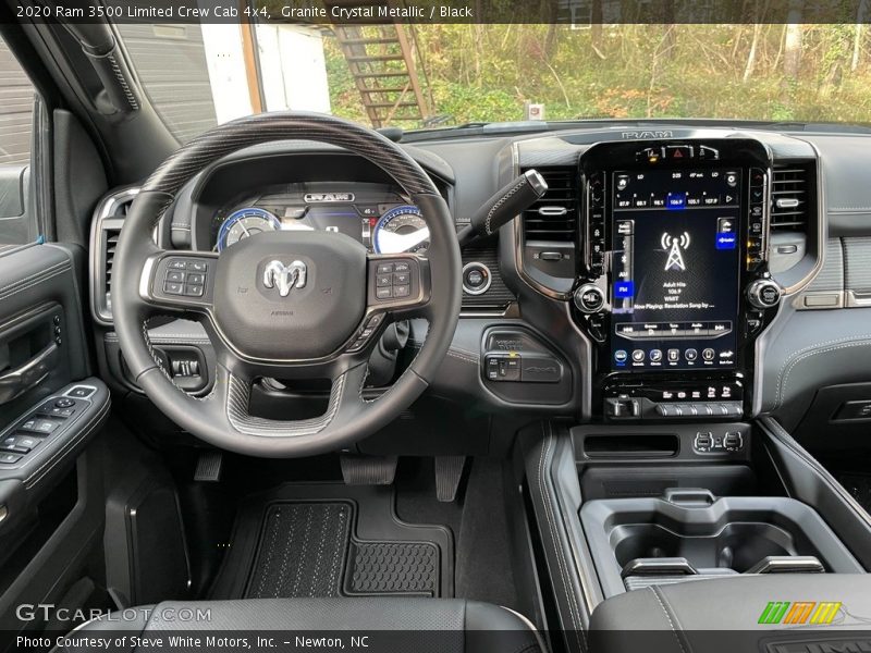 Granite Crystal Metallic / Black 2020 Ram 3500 Limited Crew Cab 4x4