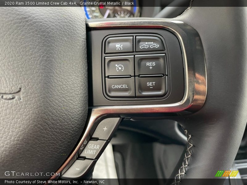 Granite Crystal Metallic / Black 2020 Ram 3500 Limited Crew Cab 4x4