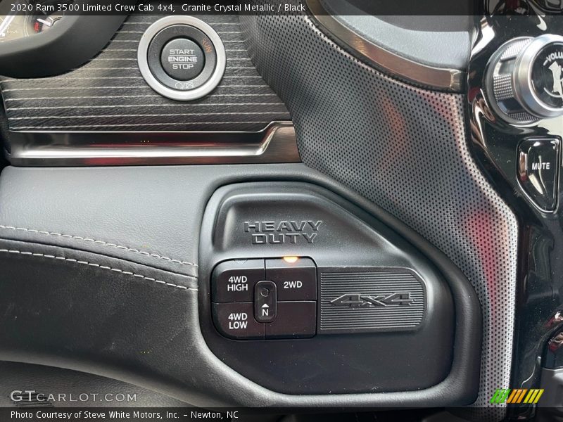 Granite Crystal Metallic / Black 2020 Ram 3500 Limited Crew Cab 4x4