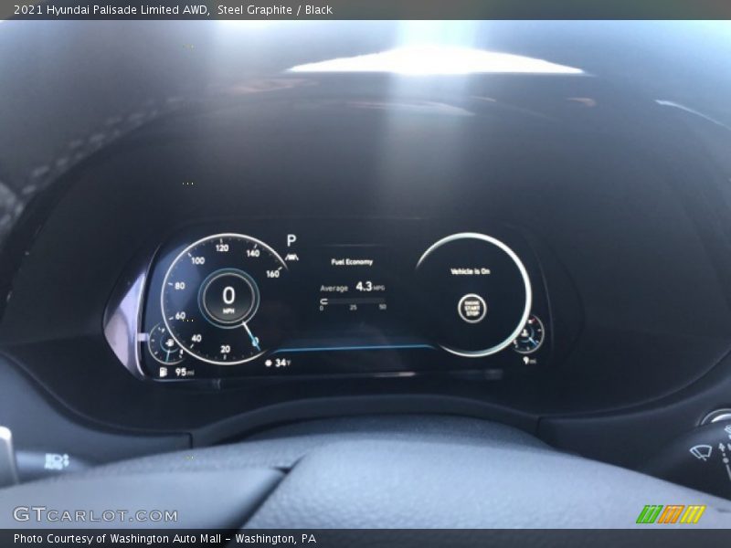 Steel Graphite / Black 2021 Hyundai Palisade Limited AWD