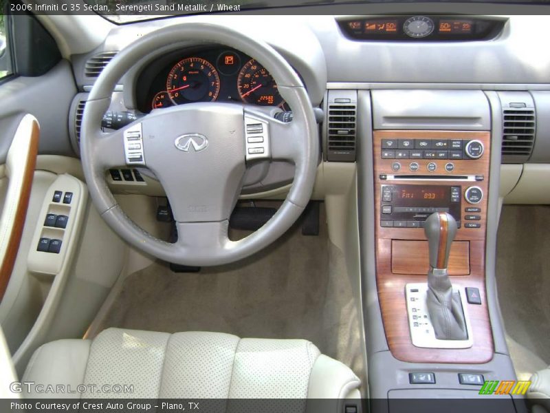 Serengeti Sand Metallic / Wheat 2006 Infiniti G 35 Sedan