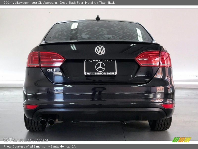 Deep Black Pearl Metallic / Titan Black 2014 Volkswagen Jetta GLI Autobahn