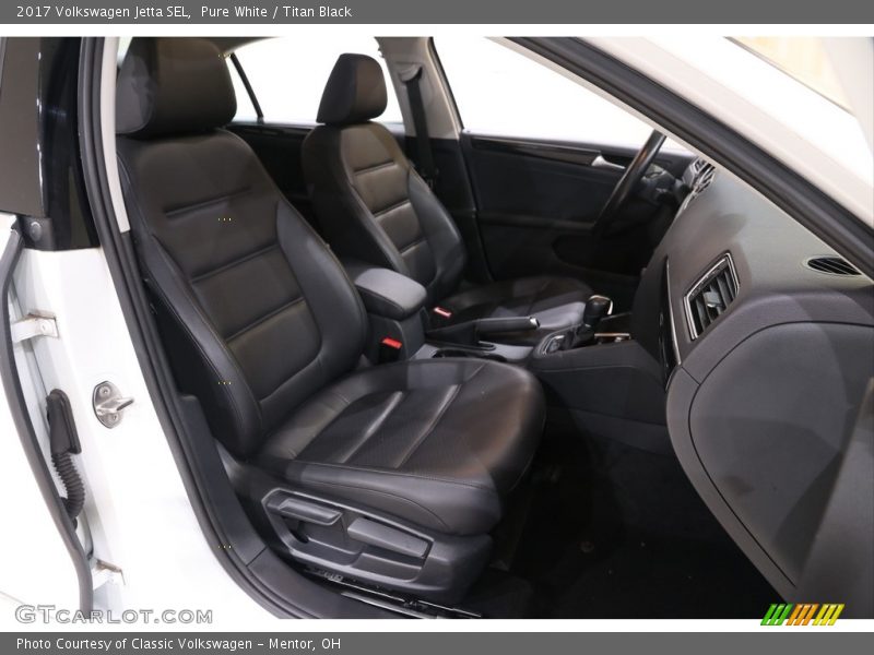 Front Seat of 2017 Jetta SEL