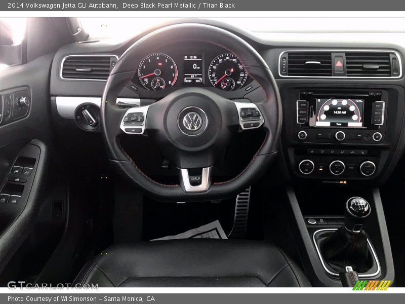 Dashboard of 2014 Jetta GLI Autobahn