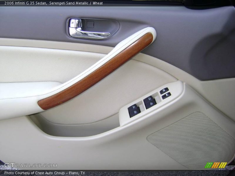 Serengeti Sand Metallic / Wheat 2006 Infiniti G 35 Sedan