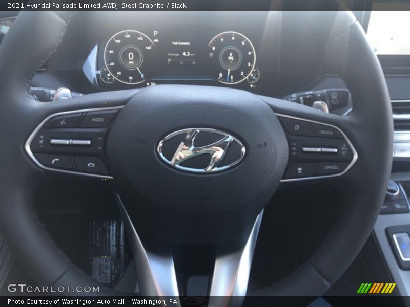 Steel Graphite / Black 2021 Hyundai Palisade Limited AWD