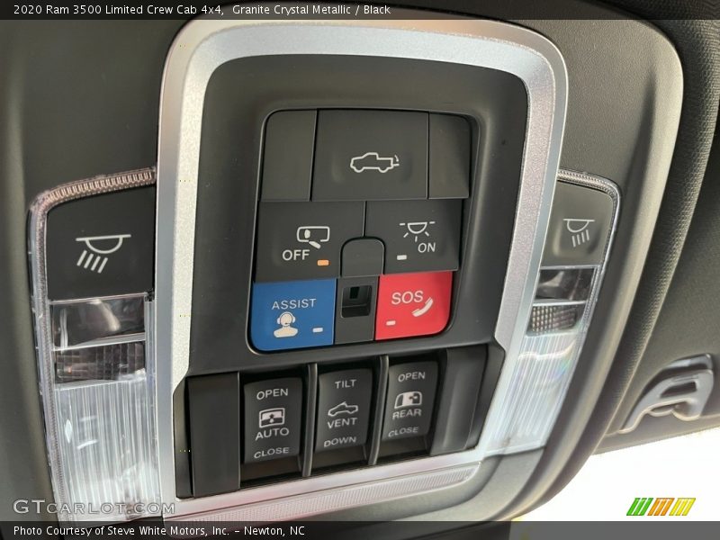 Granite Crystal Metallic / Black 2020 Ram 3500 Limited Crew Cab 4x4