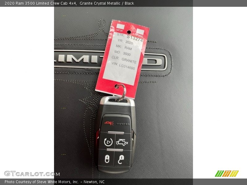 Granite Crystal Metallic / Black 2020 Ram 3500 Limited Crew Cab 4x4