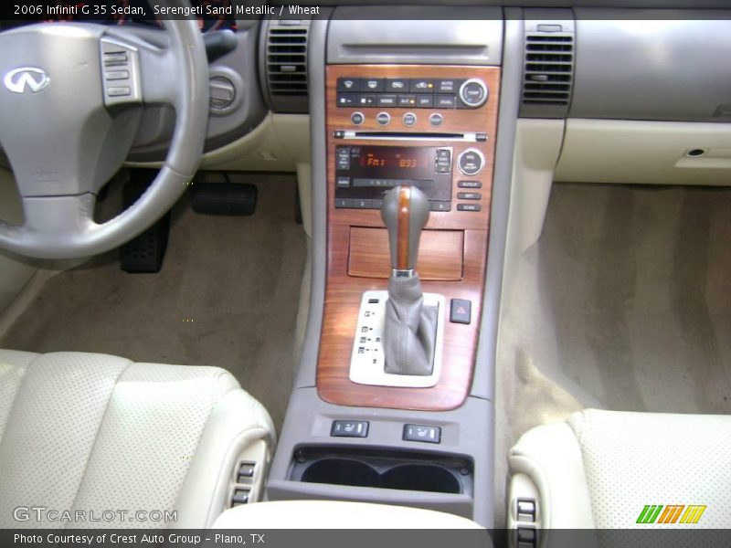Serengeti Sand Metallic / Wheat 2006 Infiniti G 35 Sedan