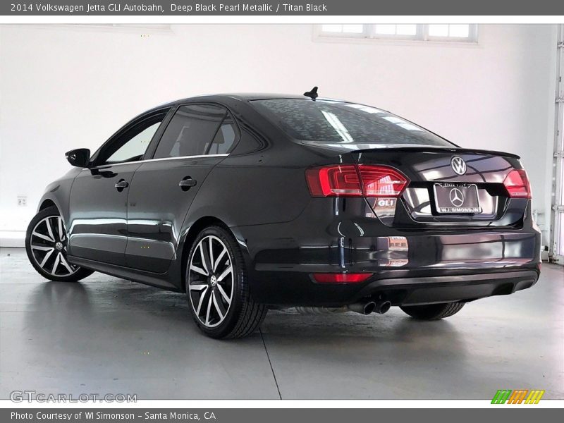 Deep Black Pearl Metallic / Titan Black 2014 Volkswagen Jetta GLI Autobahn