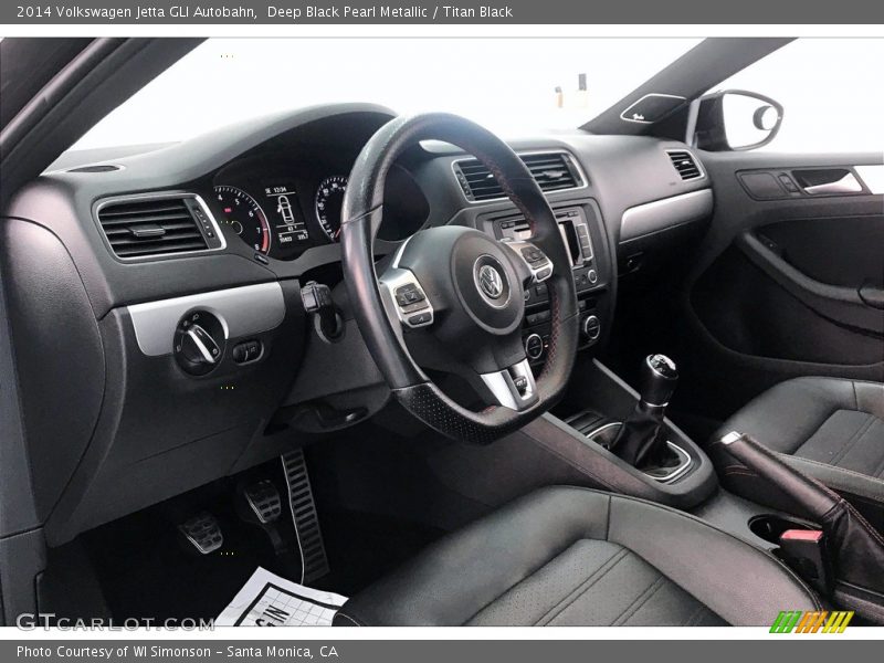 Titan Black Interior - 2014 Jetta GLI Autobahn 