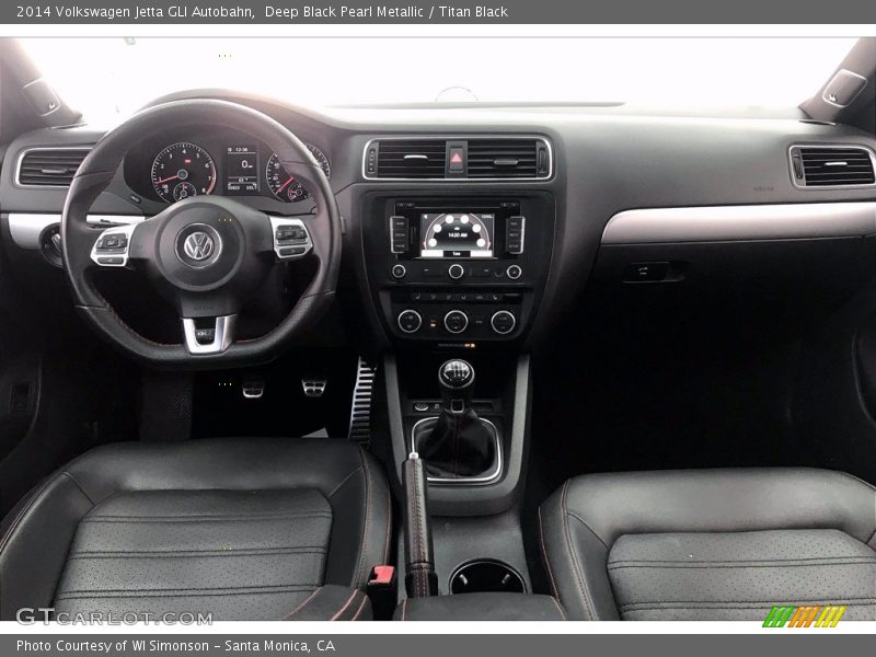 Front Seat of 2014 Jetta GLI Autobahn