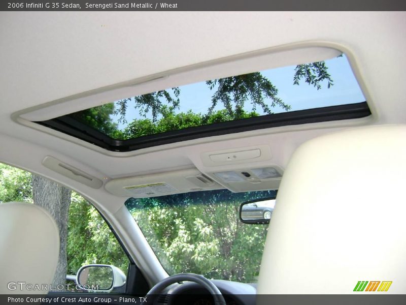 Serengeti Sand Metallic / Wheat 2006 Infiniti G 35 Sedan