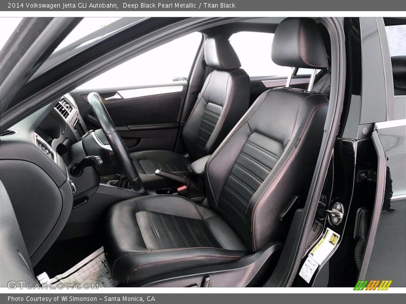 Front Seat of 2014 Jetta GLI Autobahn