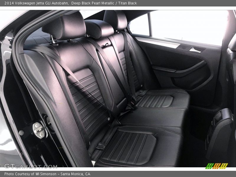 Rear Seat of 2014 Jetta GLI Autobahn