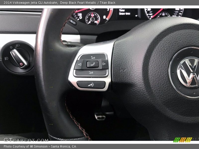  2014 Jetta GLI Autobahn Steering Wheel