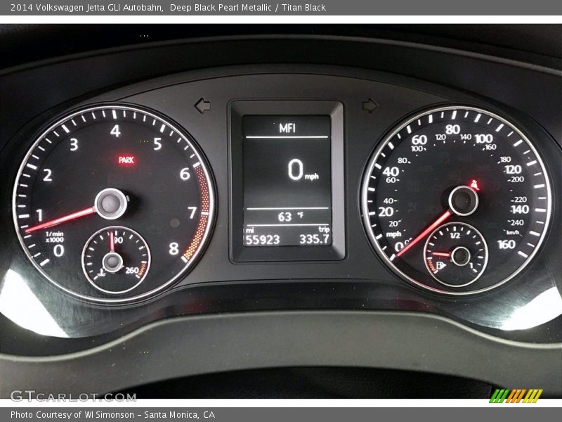  2014 Jetta GLI Autobahn GLI Autobahn Gauges
