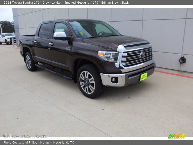 Smoked Mesquite / 1794 Edition Brown/Black 2021 Toyota Tundra 1794 CrewMax 4x4