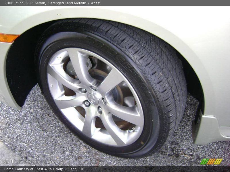 Serengeti Sand Metallic / Wheat 2006 Infiniti G 35 Sedan