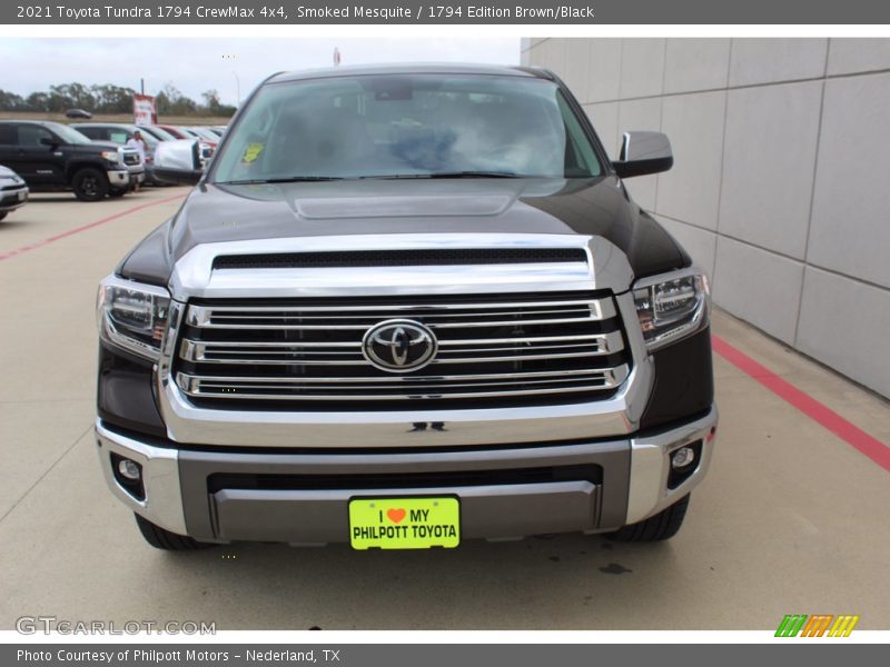 Smoked Mesquite / 1794 Edition Brown/Black 2021 Toyota Tundra 1794 CrewMax 4x4