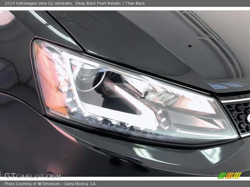Deep Black Pearl Metallic / Titan Black 2014 Volkswagen Jetta GLI Autobahn
