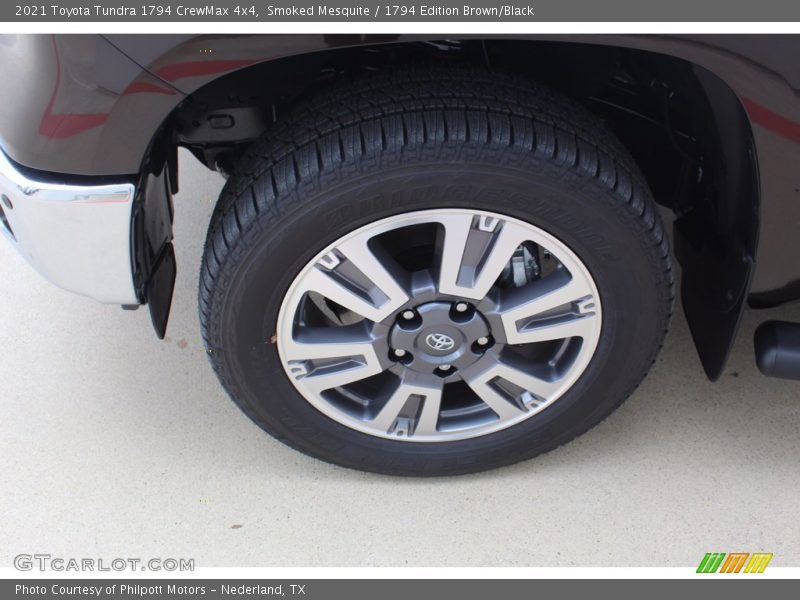 Smoked Mesquite / 1794 Edition Brown/Black 2021 Toyota Tundra 1794 CrewMax 4x4