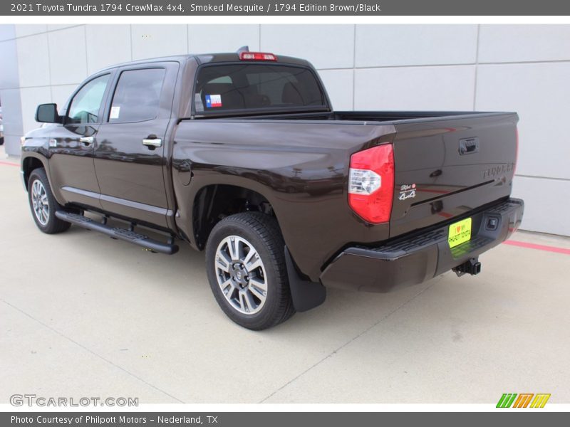 Smoked Mesquite / 1794 Edition Brown/Black 2021 Toyota Tundra 1794 CrewMax 4x4